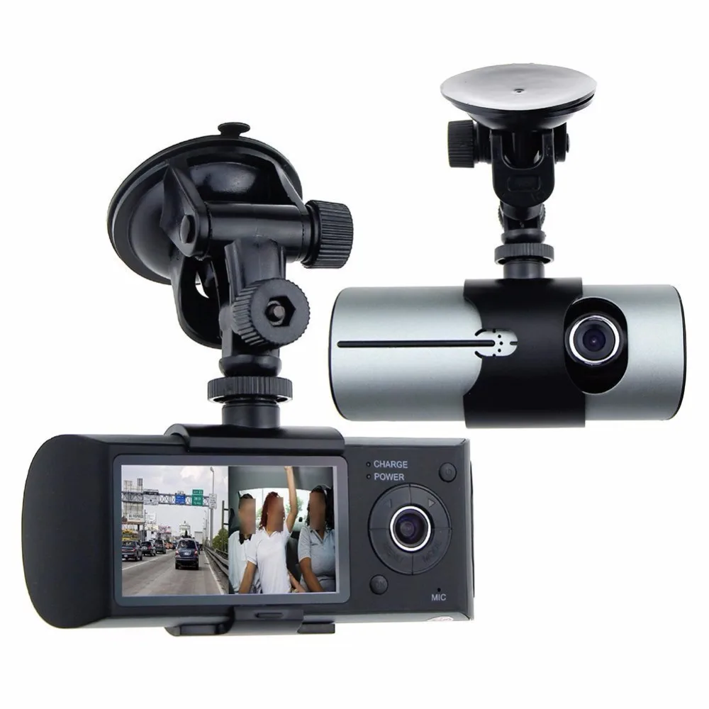 2 7 TFT LCD HD Front Rear Dual Cam font b Car b font DVRs Video