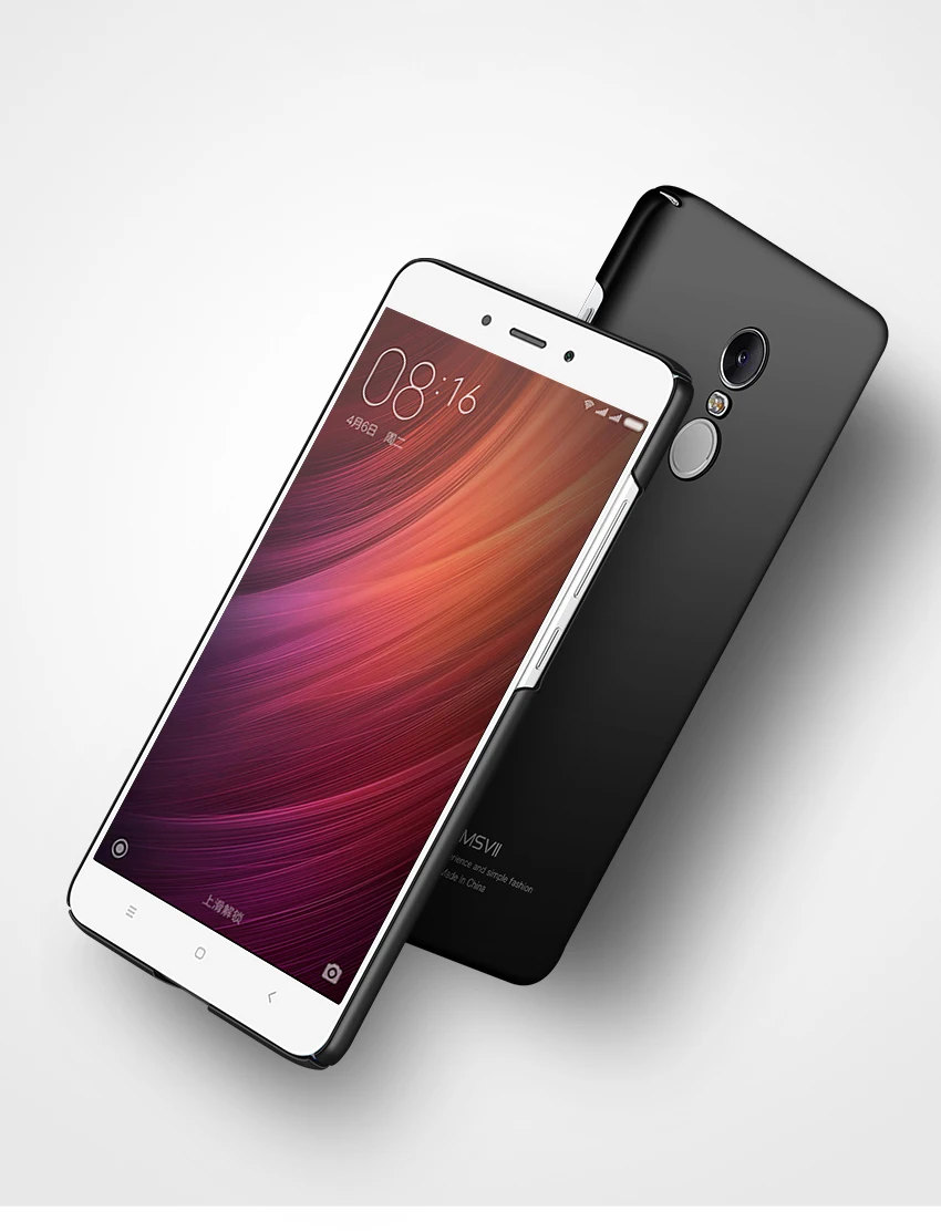 Xiomi Redmi Note 4X чехол MSVII полная защита ПК Жесткий Чехол для телефона coque для Xiaomi Redmi Note 4 pro Чехол для глобальной версии note4 X