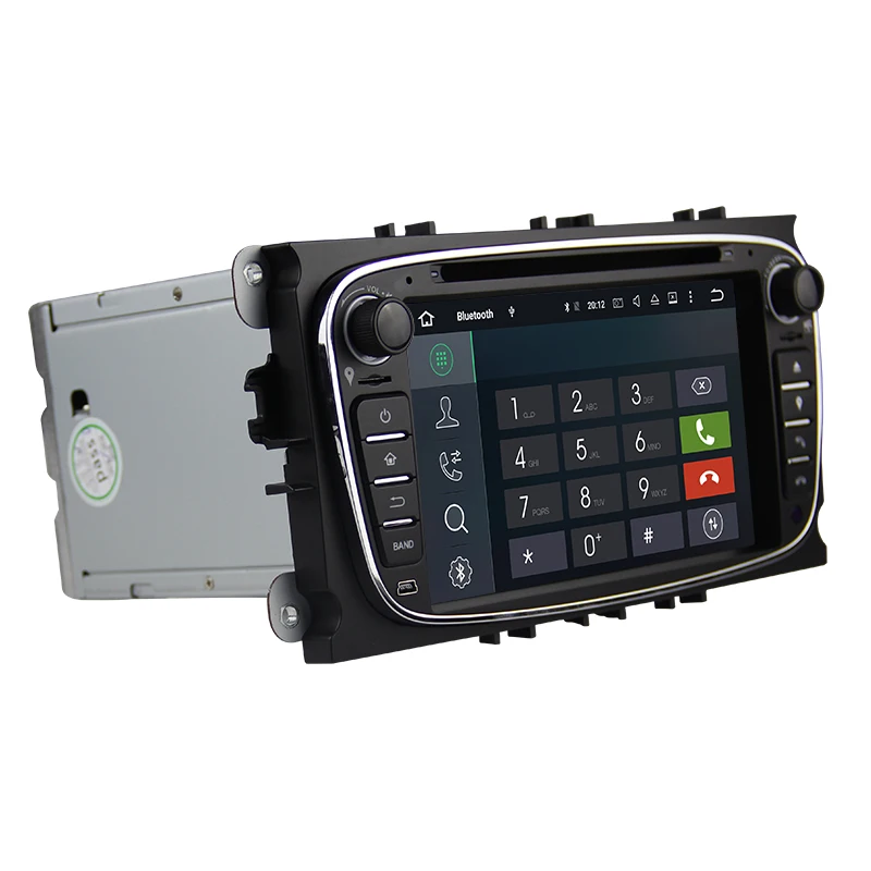 KSAOTU " DAB+ 4G Android 8,0 автомобильный dvd-плеер SD GPS для Ford Mondeo Focus S/C-Max Galaxy