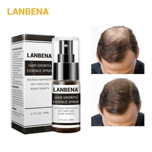 LANBENA средство для роста волос продукты для выпадения волос Жидкое лечение предупреждающий потерю волос уход за волосами эфирное масло 20 мл