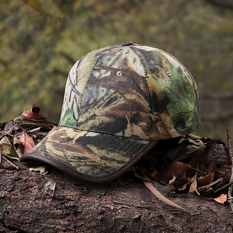 Chapéu camuflado biônico para caça, chapéu masculino