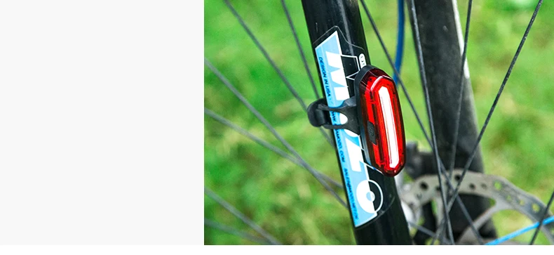 Top INBIKE New Bike Light Bicycle Tail Light USB Rechargeable Waterproof Cycling Taillights LED COB Warning Lights NX605 10