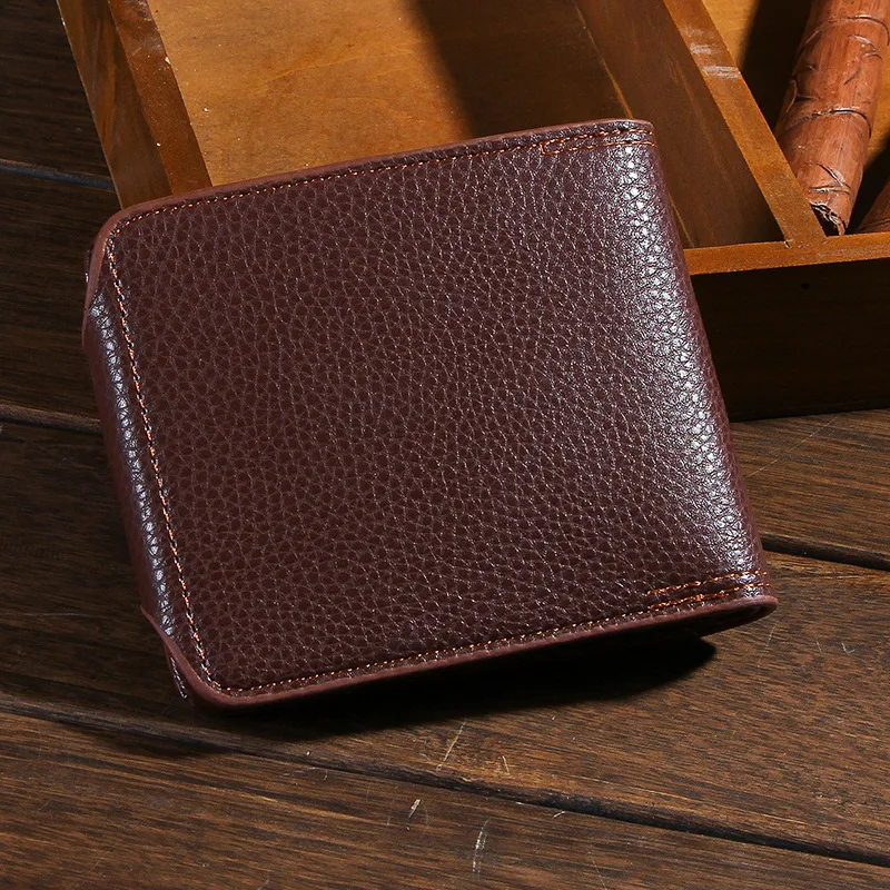 Men Wallets Fashion Mens Wallet with Coin Bag Zipper Small Money Purses Dollar Slim Purse Money Clip Wallet Buckle wholesale 393