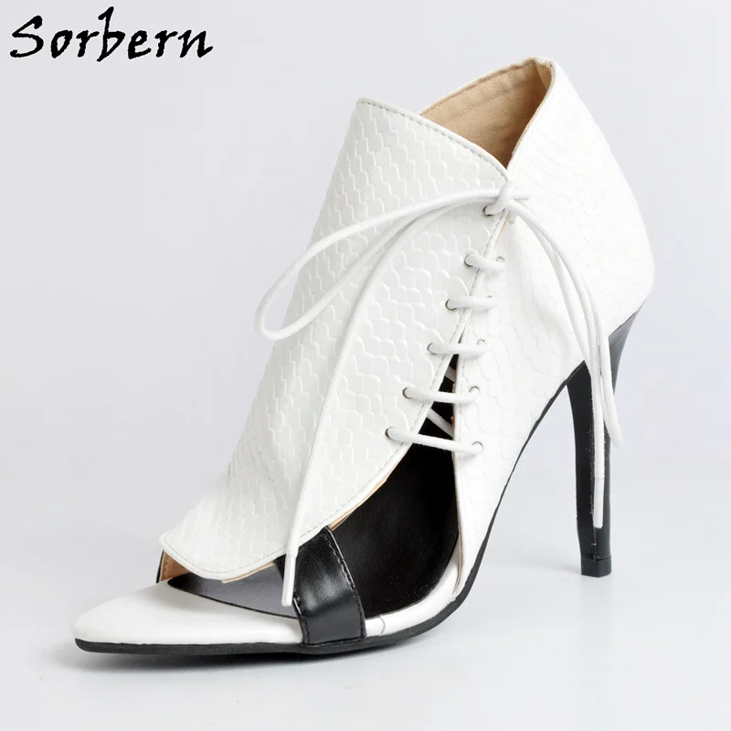 Sorbern White Woman Shoes 2017 Sexy 