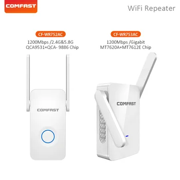 

COMFAST Dual Band 2.4G&5.8G Wireless Repeater 1200Mbps Wifi Extender Signal Amplifier Signal Booster Repetidor CF-WR752AC