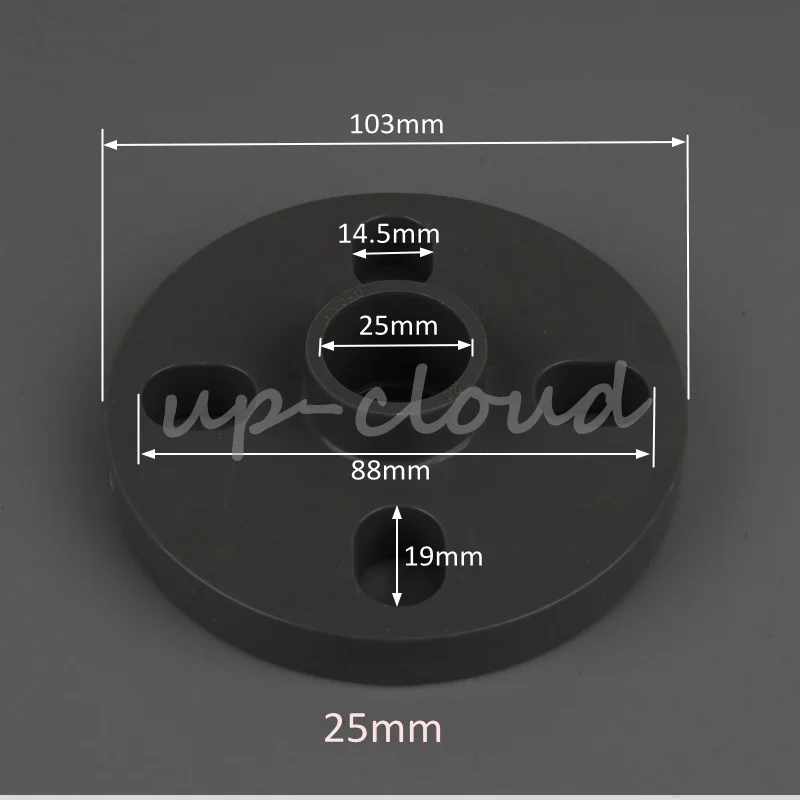 1 шт. ПВХ 20 мм 25 мм Фланцевая розетка 1/" 3/4" фитинги для труб настенные 4 Отверстия Фланец кусок оборудования