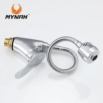 

MYNAH Russia free shipping Kitchen faucet mixer water tap Single Holder Single Hole kitchen grifo rotation rubinetto cucina