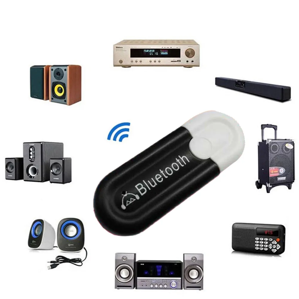 Высокое качество USB беспроводной громкой связи Bluetooth аудио Музыка приемник адаптер для iPhone/для samsung Galaxy Note 7 AUG 26