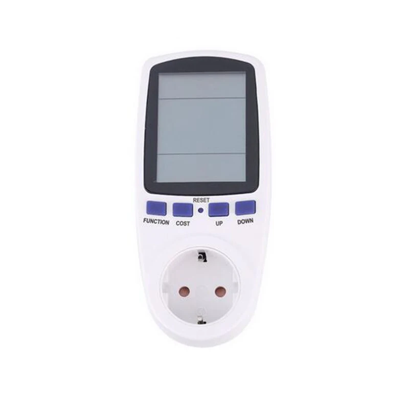 

Free Shipping Plug Power Meter Energy Voltage Amps Electricity Usage Monitor Watt Electricity Usage Monitor Socket