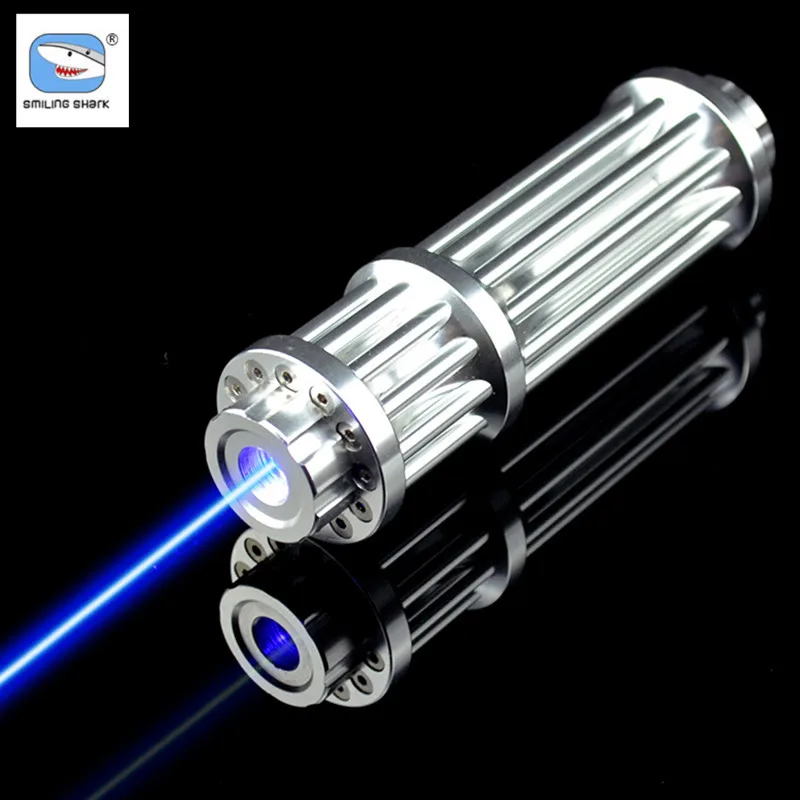 High Powered Portable Blue Laser Flashlight Pointer Blue Beam Lazer