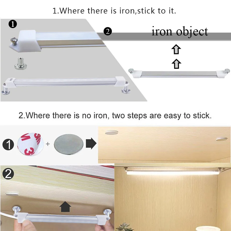  Desk Lamp Dimmable USB Led Bar Night Light Led Table Lamp DC 5V Daily Lighting Night Light Dimmable - 32912581184
