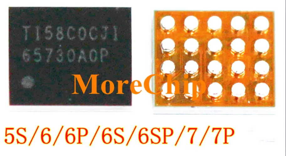 65730 ЖК-дисплей IC для iPhone 5S U3 6Plus U1501 6S 6SP U4000 7 7plus ЖК повышающий чип 65730A0P TPS65730AOP 20