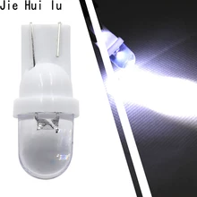 1X voiture style T10 W5W WY5W 168 2825 voiture intérieur dôme ampoules LED Auto cale parking lumière tourner côté lampes voiture accessoires(China)