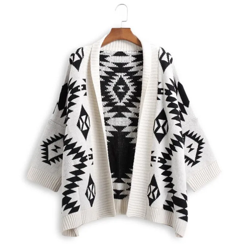 

Hot sale autumn and winter women's cardigan casual knitted sweater