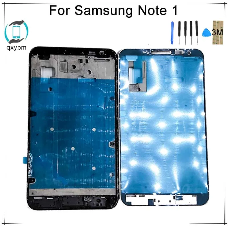 6.3 Inches For Samsung Galaxy Note 1 Note1 I9220 N7000 Front Frame Full Housing Bezel Case Plate Replacement | Мобильные телефоны и