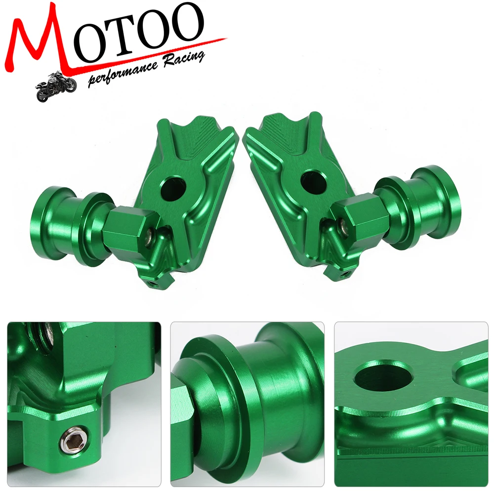 Motoo motorcycle full aluminum Swingarm Spool Adapters / Mounts for