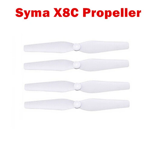 Оригинальные пропеллеры Syma X8C, запасные части для квадрокоптера Syma X8C / X8W / X8G RC Оригинальные пропеллеры Syma X8C, запасные части для квадрокоптера Syma X8C / X8W / X8G RC
