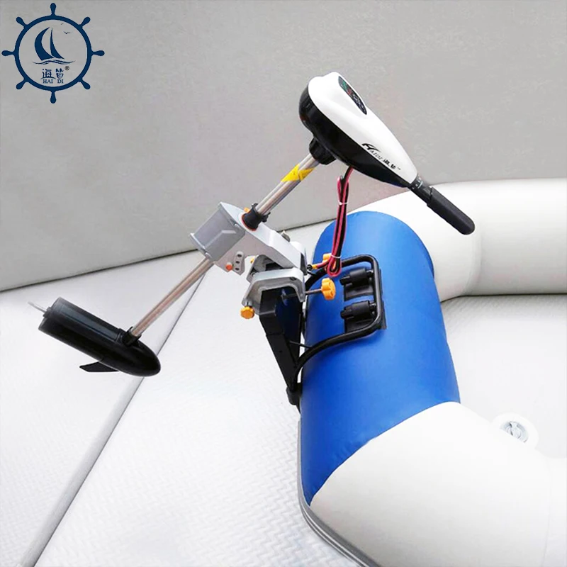 

HaiDi New Outboards electric outboard motor propeller plane hanging Dc24V 92 LBS propeller stern drive motor boats Kayak