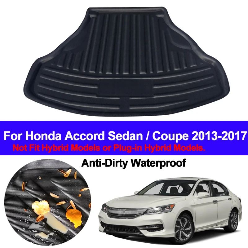 COTAZA Tappetini Auto Per Honda Accord 2014-2017 – Gomma TPE Inodore, Universali, Facili Da Pulire - 2