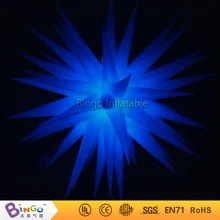 8ft. inflatable star with led light party decoration Dia.2.4m 52 angles BG-A0362 lighting decoration flashing toy
