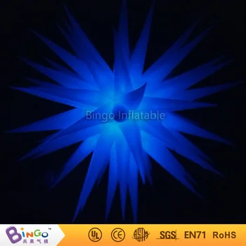 

8ft. inflatable star with led light party decoration Dia.2.4m 52 angles BG-A0362 lighting decoration flashing toy