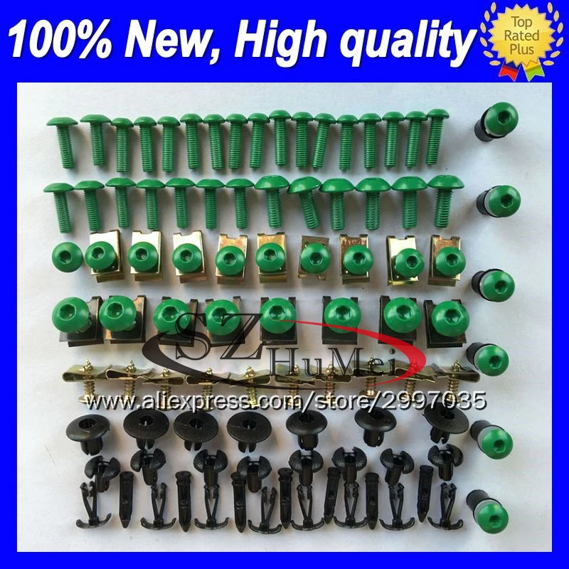 Болты Обтекатели Полный Комплект болтов для KAWASAKI NINJA EX250 08 09 10 11 12 EX 250 2008 2009 2010 2011 2012