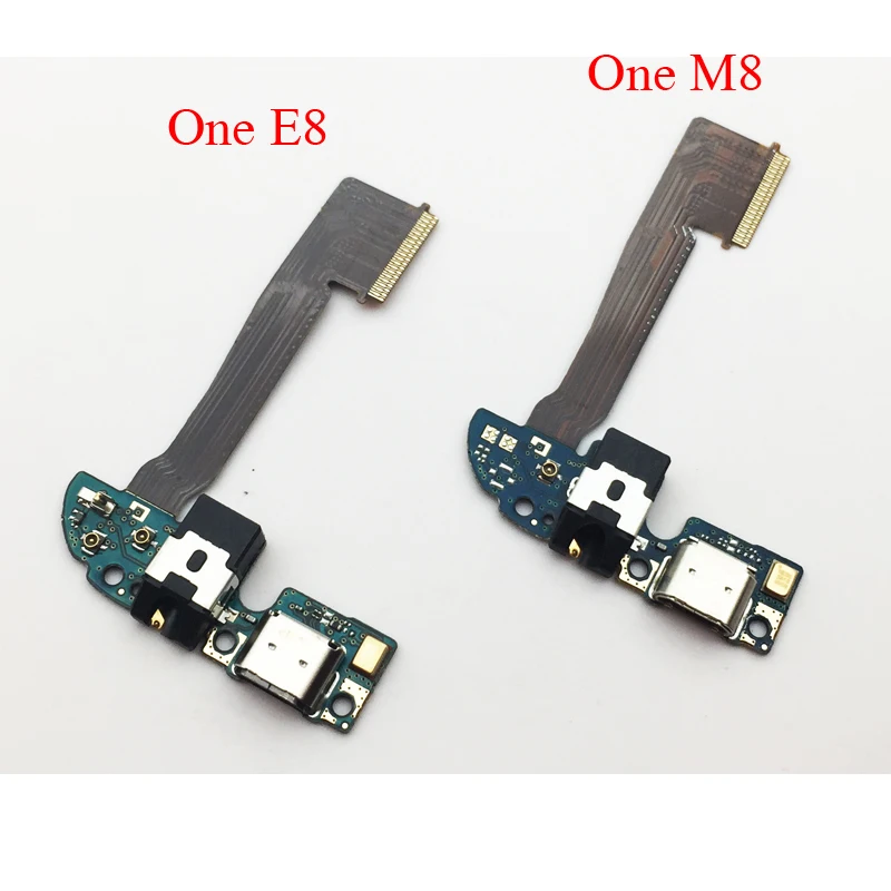 

For HTC One M8 831c E8 USB Charging Port Dock Connector With Microphone Flex Cable Replacement