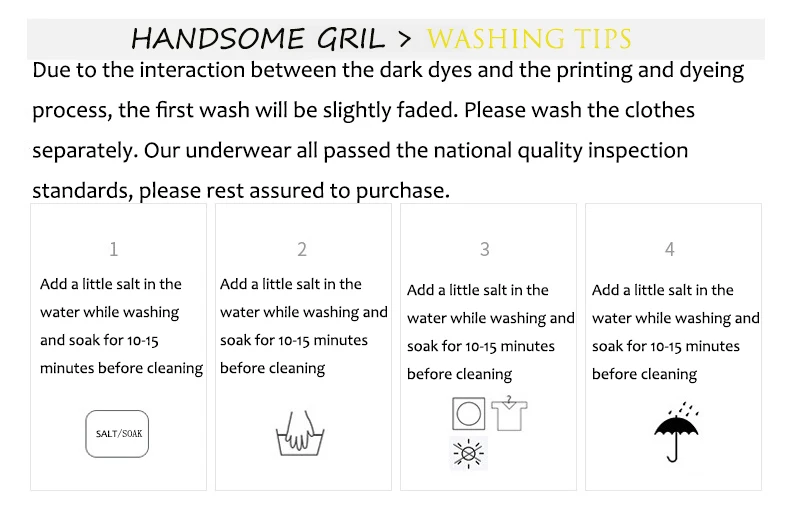 1. Washing Tips