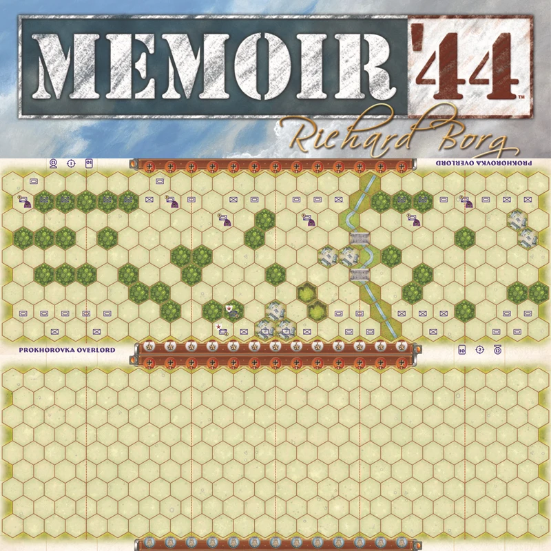 [ HomeMade Wargame ] Memoir'44 Battlefield Board Map of Scenarios ...