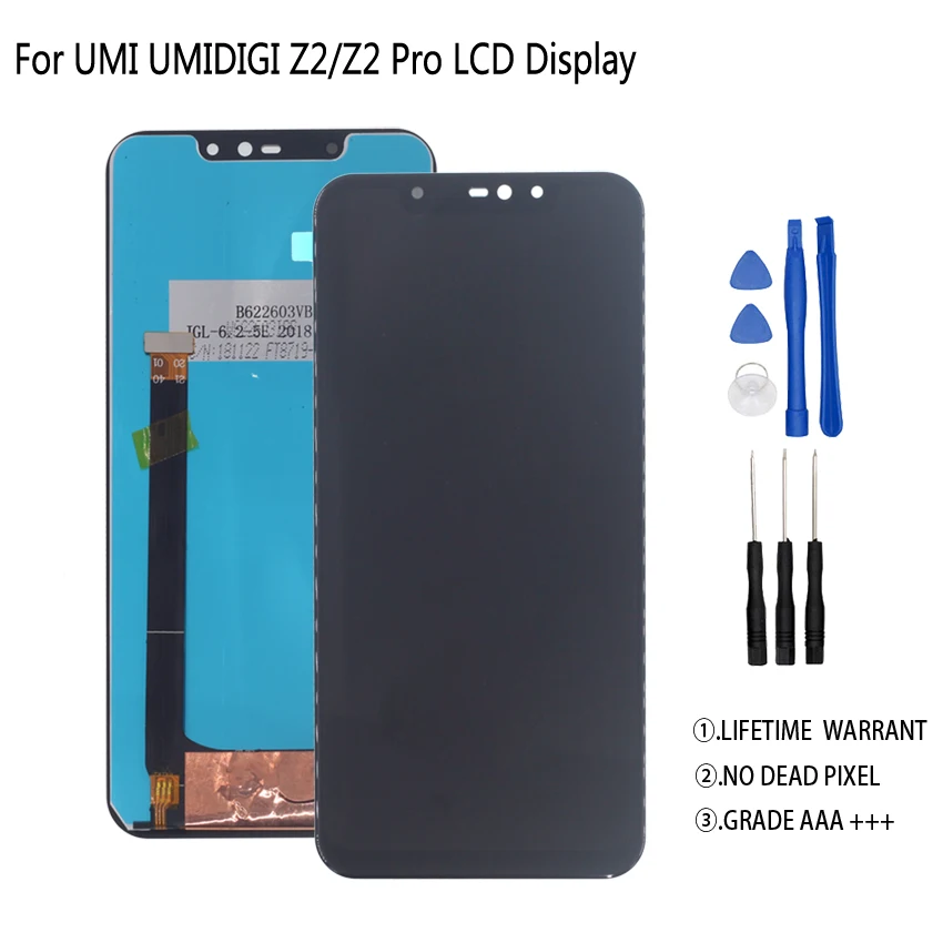 

Original For UMI UMIDIGI Z2 Pro LCD Display Touch Screen Phone Accessories For UMI Umidigi Z2 Screen LCD Display Repair Parts