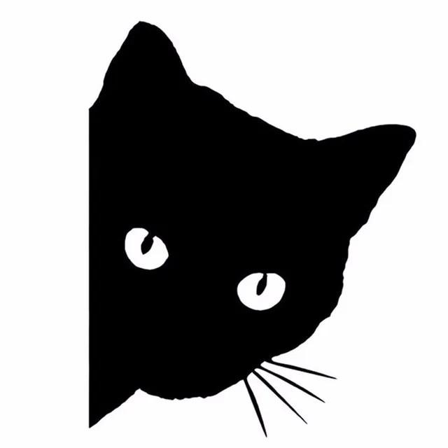 1pcs car stylings cat head car sticker funny 12cm 15cm car full body 1pcs car stylings cat head car sticker funny 12cm 15cm car full body decals car