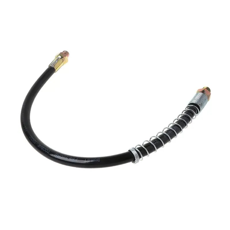 

40cm Flexible Grease Gun Hose High Pressure Long Extension Hoses With Spring 649E