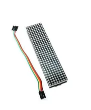 5PCSNEWEST MAX7219 Dot Matrix Module For arduino Microcontroller 4 In One Display with 5P Line