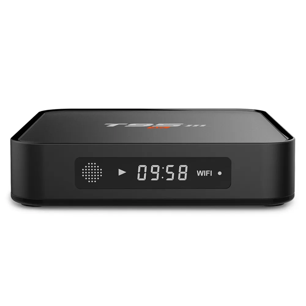 Android tv Box Sunvell T95M 2 ГБ 8 ГБ 2,4G WiFi Amlogic S905X четырехъядерный Android 6,0 H.265 4K медиаплеер телеприставка T95M