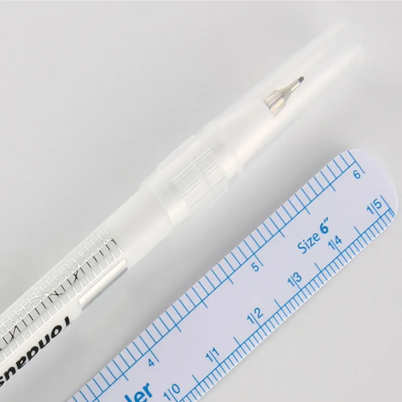Disposable sterilized package with ruler skin marker permanent makeup