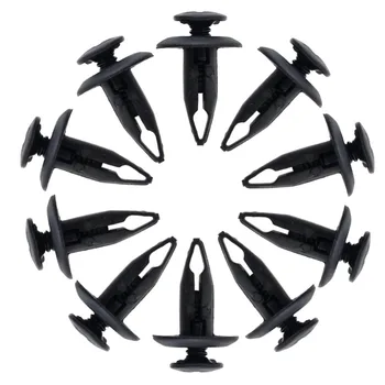 

10pcs Plastic Car Door Trim Panel Retainer Clip Fastener Buckle For Ford