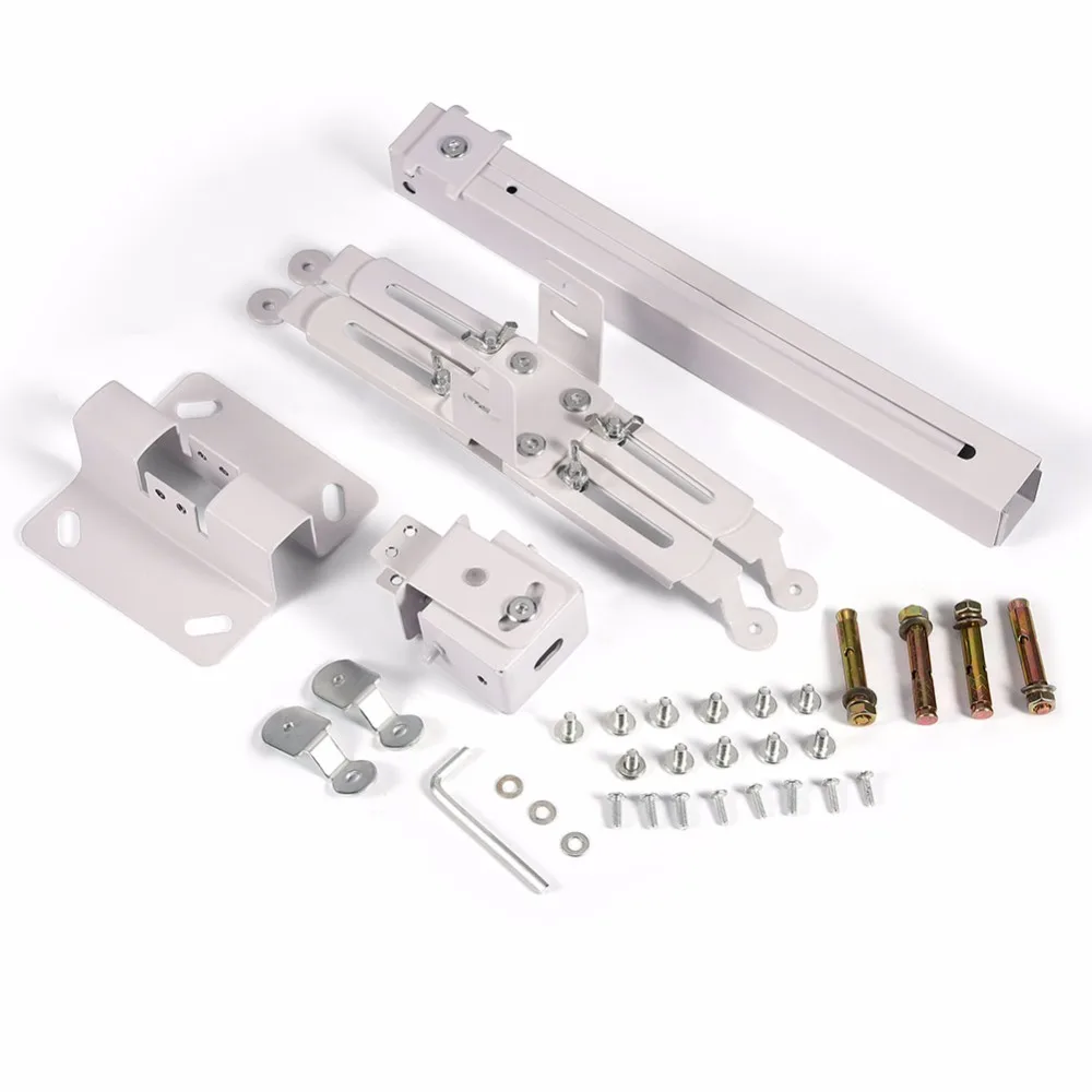 

Universal Extendable White LED Projector Ceiling Mount Wall Bracket Holder For DLP LED Video Projector