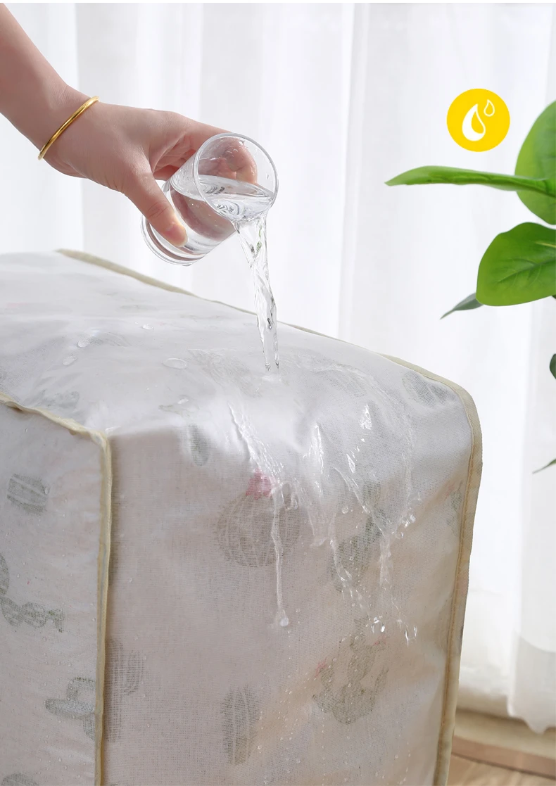 3pcs/set Durable Closet Organizer Cute Pattern Quilt Clothing Storage Bag Waterproof M+L+XL Wardrobe Organizer Under Bed Bag 3pcs/set Durable Closet Organizer Cute Pattern Quilt Clothing Storage Bag Waterproof M+L+XL Wardrobe Organizer Under Bed Bag