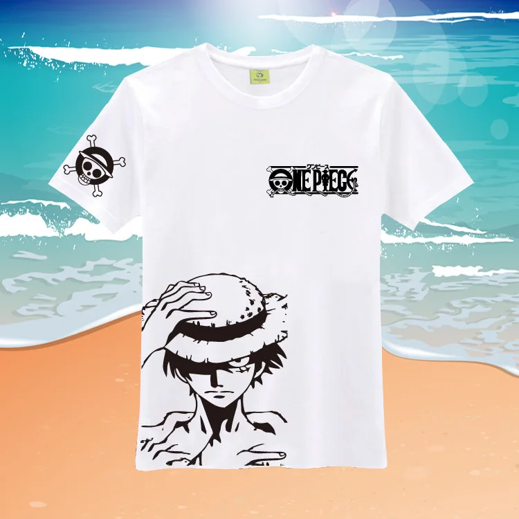 Cosplay&Ware [10]One Piece T Shirt 2 Japanese Anime Clothing Back Color Cotton T-shirt Cosplay Costumes -Cosplay&Ware anime Shop HTB1BZeYbYsrBKNjSZFpq6AXhFXaw.jpg