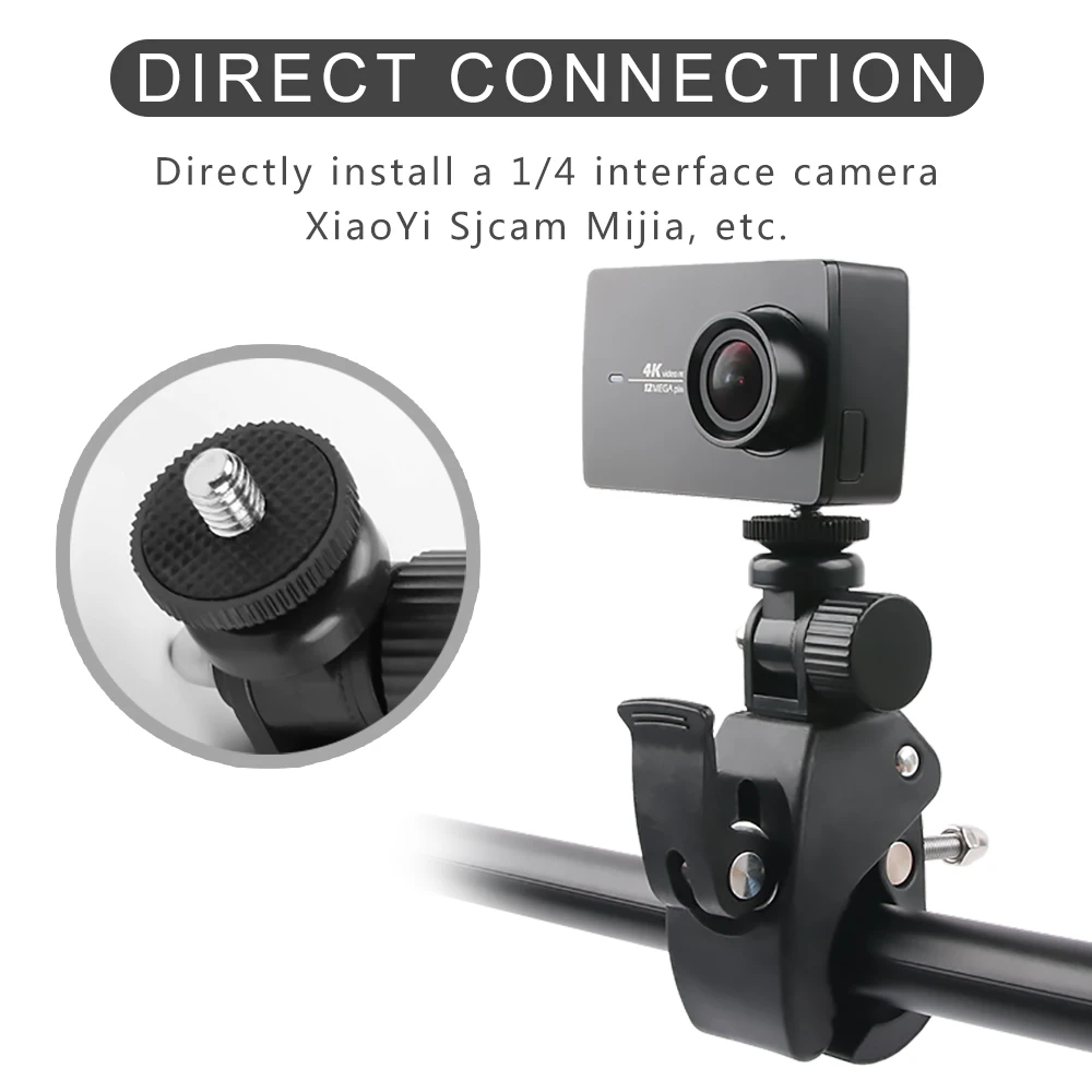 Крепление для велосипедной камеры с поворотом на 360 градусов штатив адаптер GoPro s