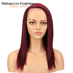 Rebecca Right Side Part Ombre Lace Front Human Hair Wigs For Black Women Peruvian Remy Straight Hair Wig 14 Inch Free Shipping Rebecca Right Side Part Ombre Lace Front Human Hair Wigs For Black Women Peruvian Remy Straight Hair Wig 14 Inch Free Shipping