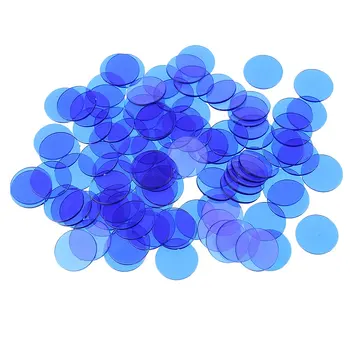 

500pcs Count Bingo Chips Markers Plastic 1.9cm Cards for Board Game Classroom Carnival Bingo Games Supplies