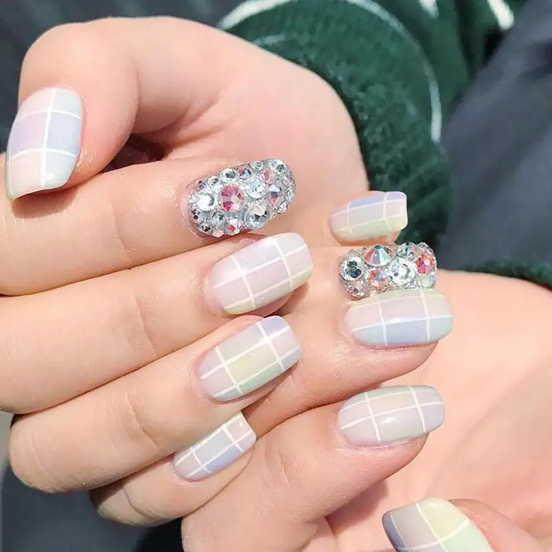 safira unhas arte decorações strass para charme flatback vidro não hotfix diy unhas