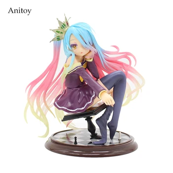 

Free Shipping No Game No Life 1/8 scale Siro sexy Girl Shiro cute dolls Garage Kit Brinquedos Anime Action Figure Toys KT3966