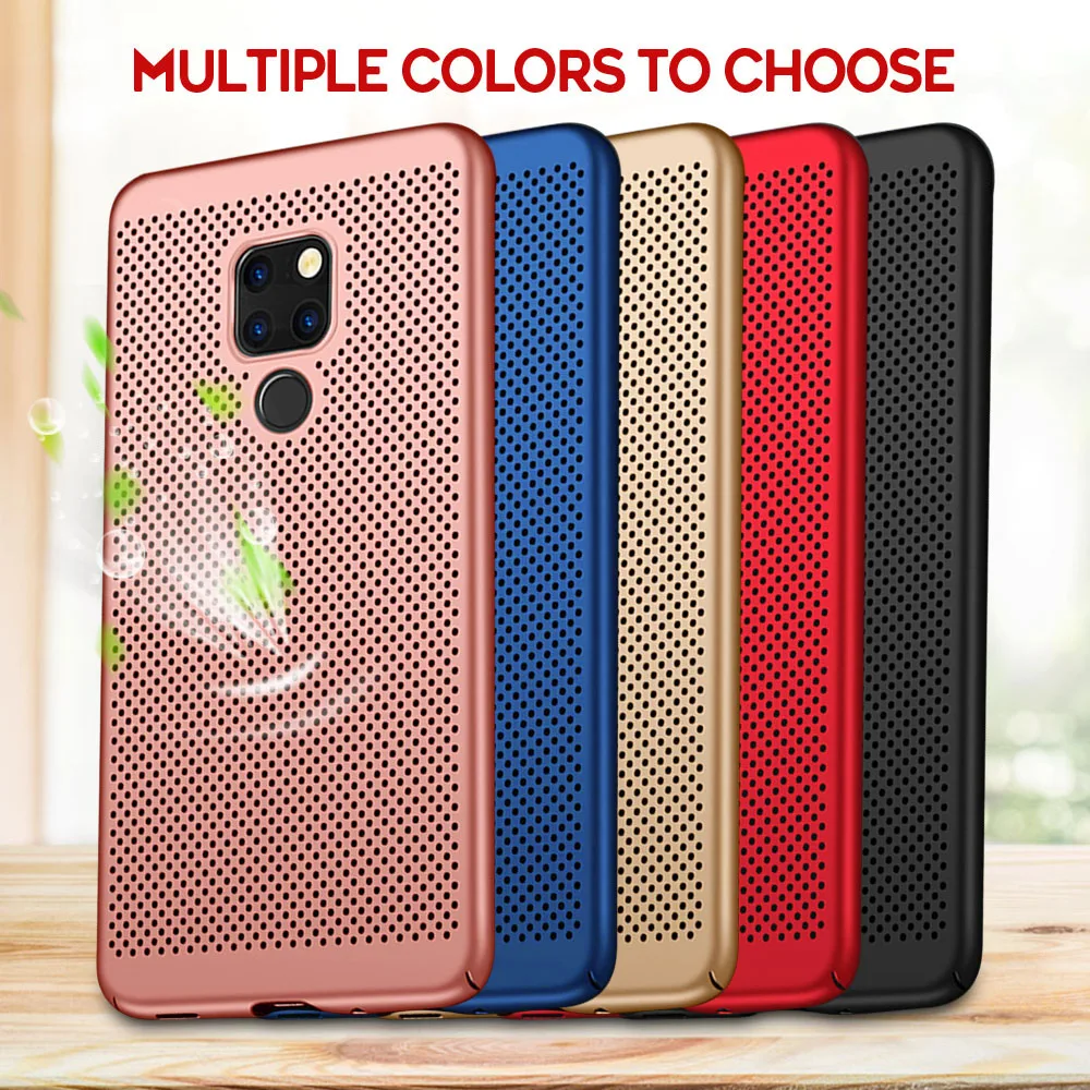 

Heat Dissipation Case For Huawei P30 Pro P20 Mate 20 Lite Y9 2019 Nova 4e 3e 3i P Smart Plus Cover For Huawei P30 Pro P20 Coque