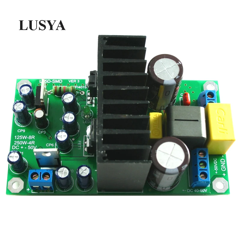 Lusya L15DSMD IRS2092S High power 250W Class D Audio Digital Mono Amplifier Board F4-003