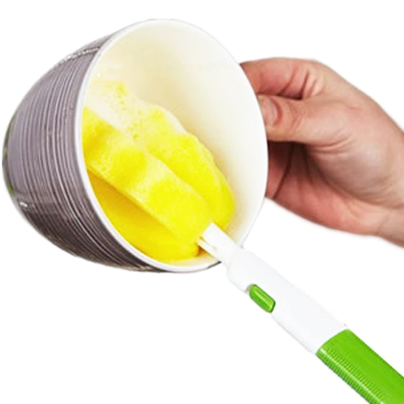 Buy Soft Sponge Cleaner Cleaning Brush Long Handle