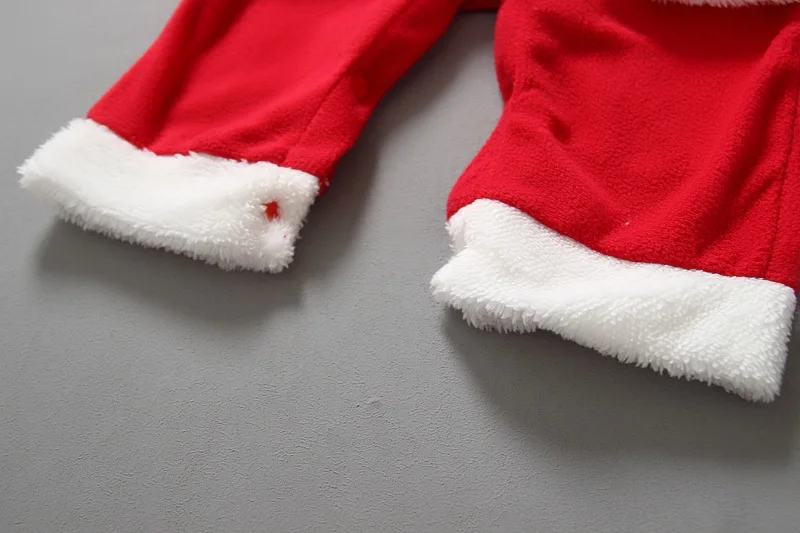 Горячая Распродажа, Рождественская одежда для малышей, костюм Санта-Клауса для маленьких мальчиков, комбинезоны для новорожденных, вечерние комбинезоны на год