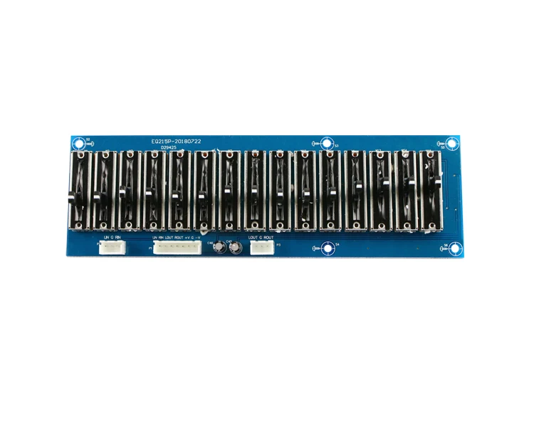 5, 10, 15 Road Preamp, Stereo, Frequência ajustável, 35Hz, 70Hz-20KHZ