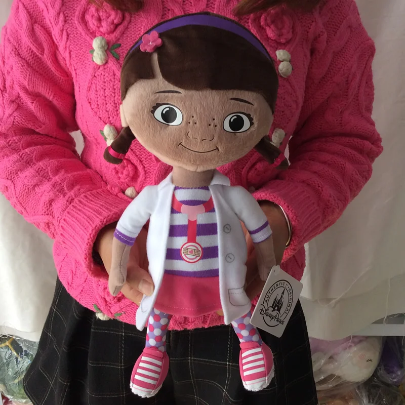 1 комплект, оригинальные плюшевые мягкие игрушки Doc McStuffins, Dottie girl and McStuffin Lambie sheep, плюшевые игрушки для детей и детей в подарок